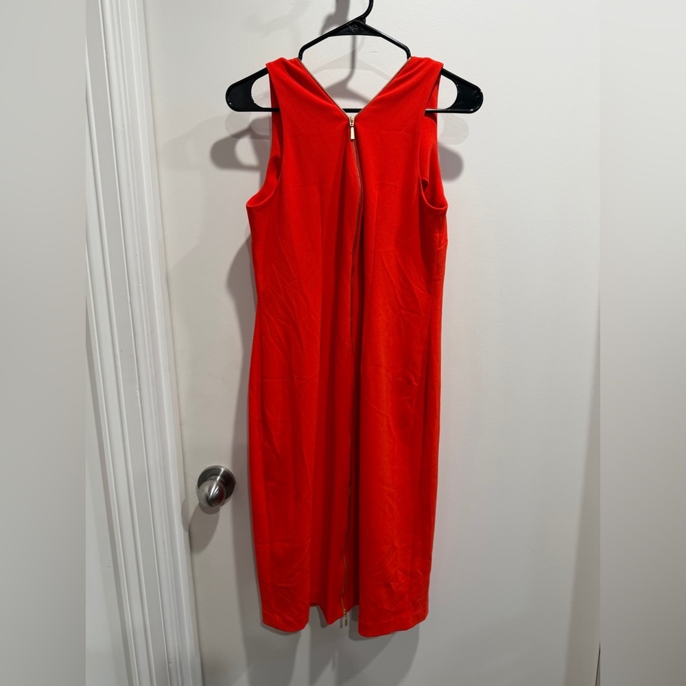 Calvin Klein Vibrant Red Pencil dress - Picture 3 of 6